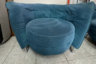 Butaca Turquesa Tela