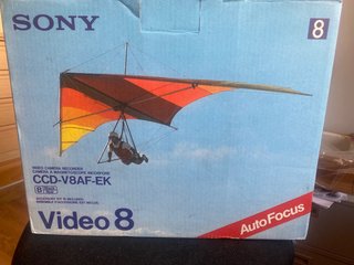 Sony Video 8 CCD-V8AF-EK Autofocus . NUEVA