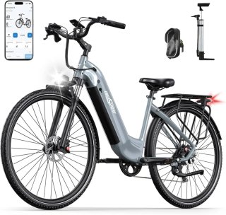 Bicicleta Eléctrica OT05 Gris