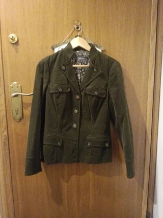 Chaqueta Trucco verde militar mujer