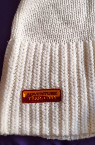 Jersey Mujer Cuello Alto Blanco