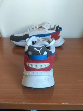 Zapatillas Puma Wild Rider Rollin' Gris/Blanco