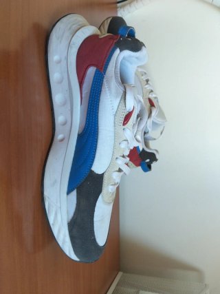 Zapatillas Puma Wild Rider Rollin' Gris/Blanco