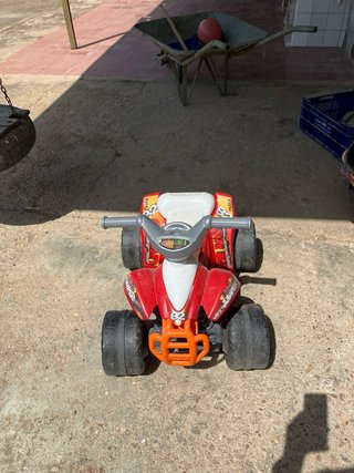 Quad Infantil Rojo y Blanco