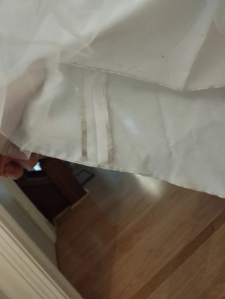 Vestido de Novia con guantes a juego