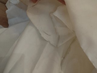 Vestido de Novia con guantes a juego