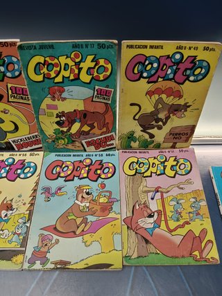9 números de COPITO REVISTA INFANTIL. año I y año II - 1980/81