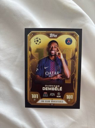 Cromo Gareth Bale Hall of Fame Topps 2025 +DEMBELE