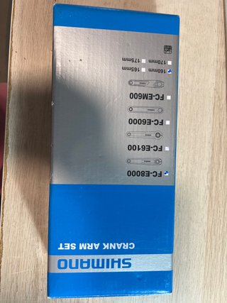 Shimano FC-E8000 Brazos de biela E-MTB E8000