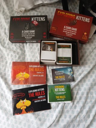 Exploding Kittens + NSFW + Imploding +Streaking