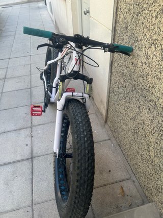 Bicicleta Fat Bike Blanca