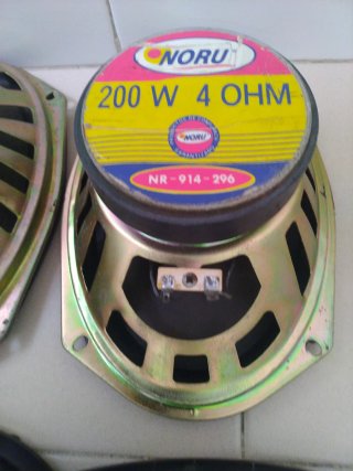 Pareja Altavoces para coche 3 Vías 200W
