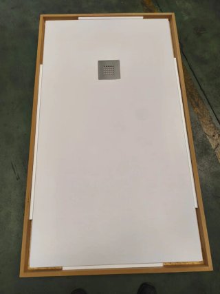 Plato de ducha resina blanco 90x160x3cm
