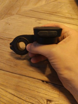 Luz bici Rav-Men + support Garmin