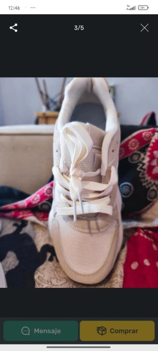Zapatillas nuevas sin usar