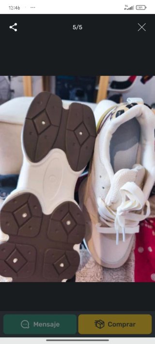 Zapatillas nuevas sin usar