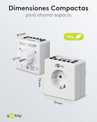 Temporizador Digital Goobay con 10 programas