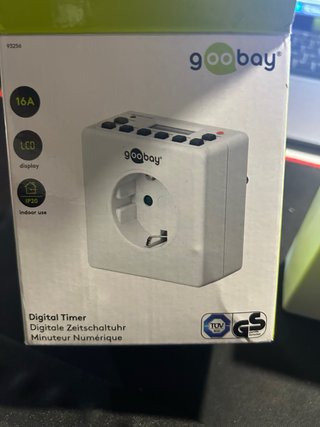 Temporizador Digital Goobay con 10 programas