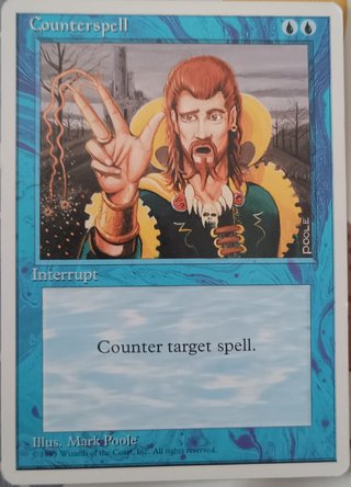Counterspell Magic 4a Ed. (Interrupt)