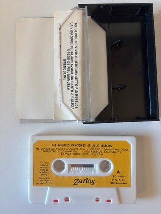 Cassette Julio Iglesias - Canciones