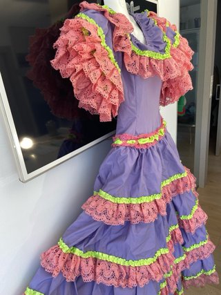 139 Traje Flamenca Gitana Sevillana