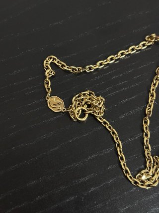 Collar Swarovski Dorado con Cristales