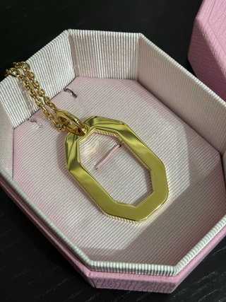 Collar Swarovski Dorado con Cristales
