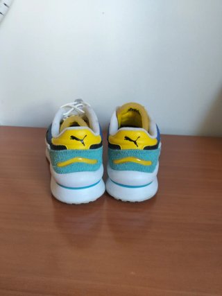 Zapatillas Puma Style Rider BP Azul/Amarillo