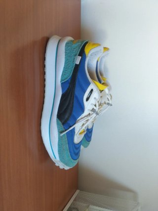 Zapatillas Puma Style Rider BP Azul/Amarillo