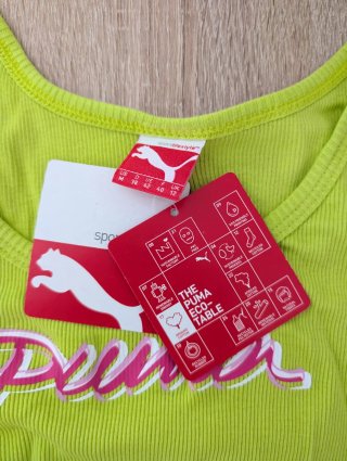 Camiseta tirantes Puma verde