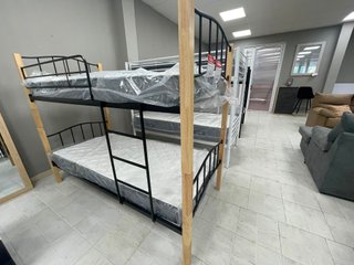 Litera individual metal y madera