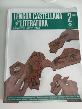 Libro sansy lengua castellana y literatura 2° Bach