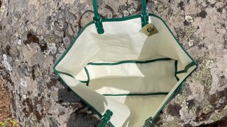 Bolso Verde de hombro  con monedero