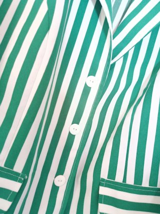Americana rayas verde y blanca Talla 40