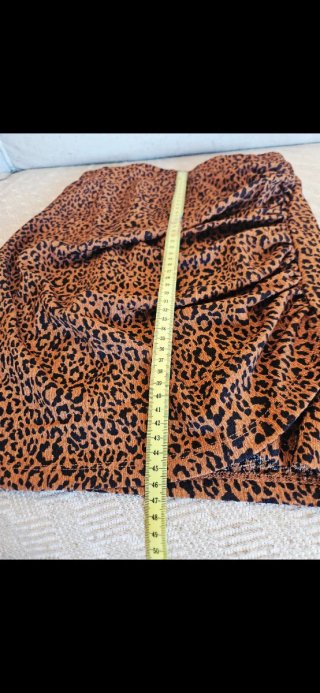 Falda tubo animal print