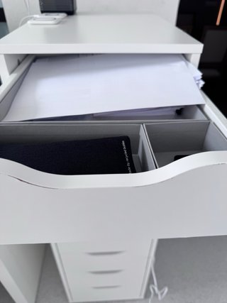 Cajonera blanca nueva