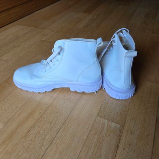 Botas blancas talla 42