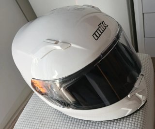Casco de moto blanco UNIK