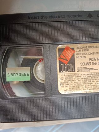 VHS IRON MAIDEN BEHIND THE IRON CURTAIN + Bruce Dickinson all areas- Dive! Dive! Live! VHS 1991 Ed Alemana
