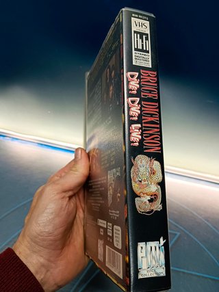 VHS IRON MAIDEN BEHIND THE IRON CURTAIN + Bruce Dickinson all areas- Dive! Dive! Live! VHS 1991 Ed Alemana