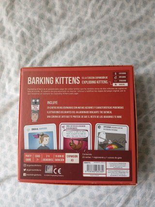 Barking Kittens Expansión Exploding Kittens