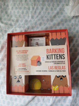 Barking Kittens Expansión Exploding Kittens