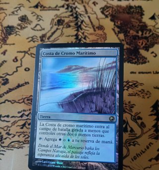 CARTA MAGIC FOIL - COSTA DE CROMO MARÍTIMO