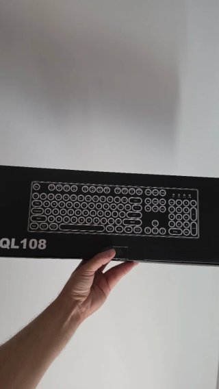 Teclado Mecánico Retro Máquina Escribir