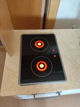 Cocinita de madera Ikea