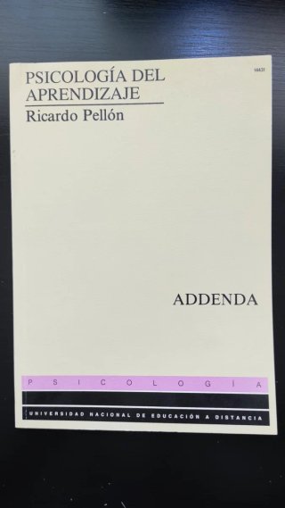 Psicologia Del Aprendizaje Addenda