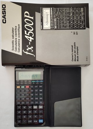 Calculadora Científica Programable Casio fx-4500P