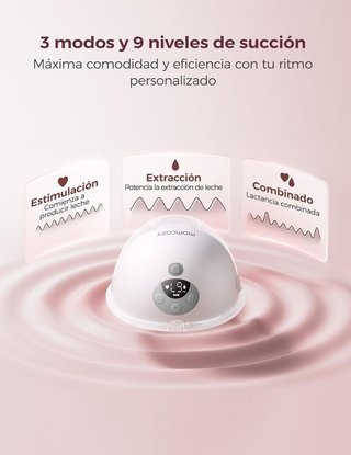 Sacaleches Momcozy M5 Smart app manos libres NUEVO