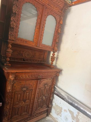 Aparador antiguo nogal Renacentista