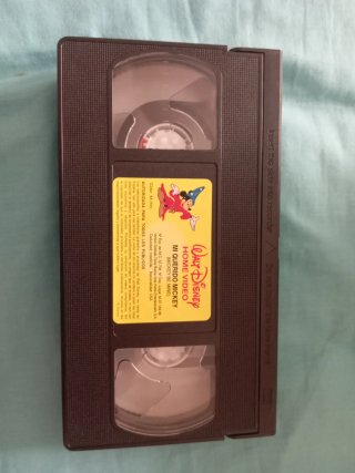 Película VHS Mi Querido Mickey Disney